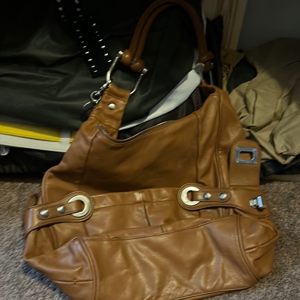 Luggage color shoulder bag